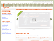 Tablet Screenshot of personalconsultancysolutions.co.uk